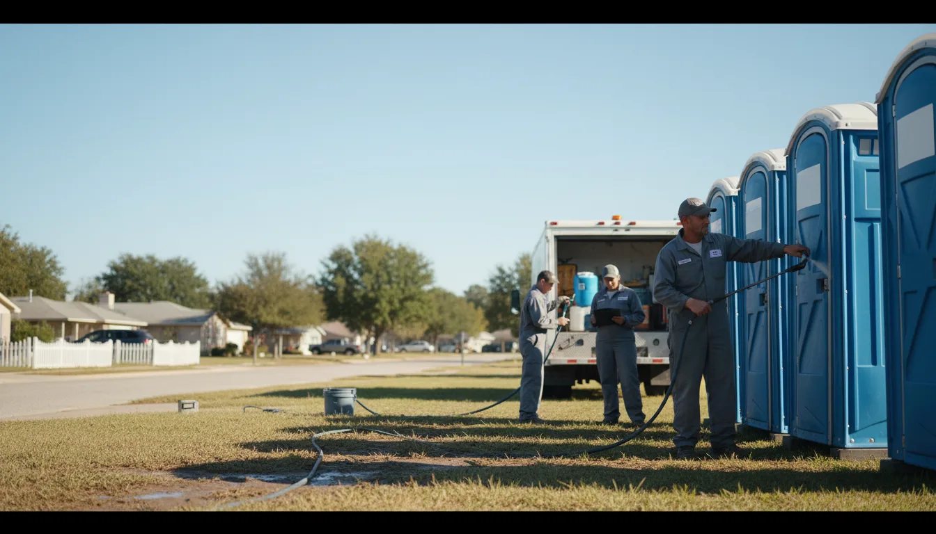 Long-Term Portable Toilet Rental in Harshaw, WI near me